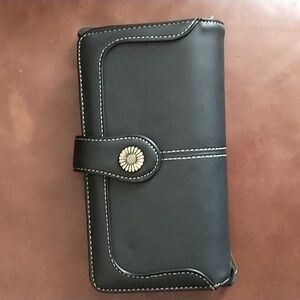 Black Large Wallet